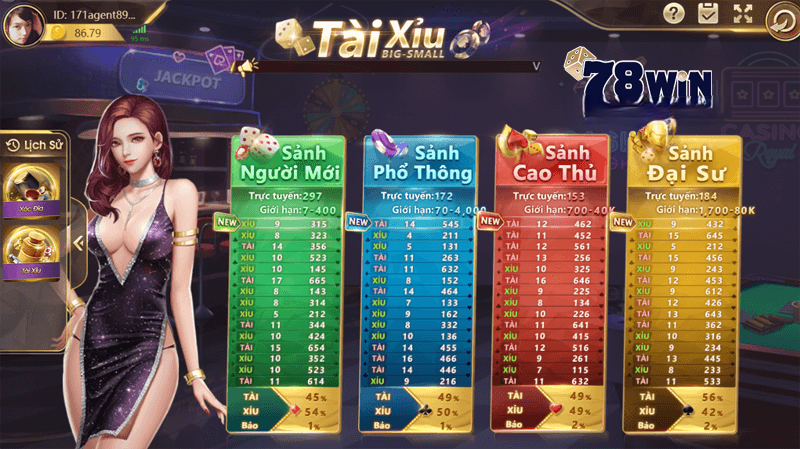 tài xỉu 78win